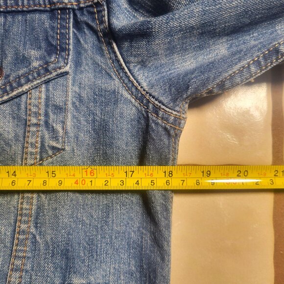 Levi's Original Trucker Jacket Med Wash Blue Denim - Women's Size S - Picture 7 of 11